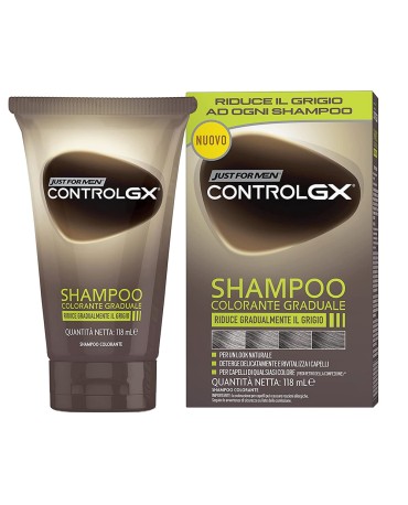JUST For Men Contr.GX Shampoo colorante graduale 