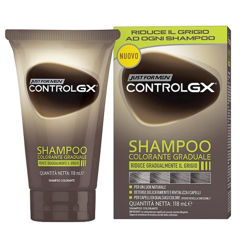 JUST For Men Contr.GX Shampoo colorante graduale 