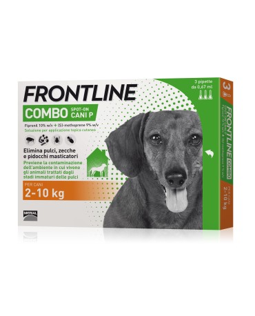 Frontline Combo*3pip 2-10kg Ca
