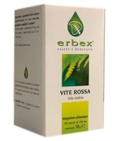 VITE ROSSA 100 Cps 380mg ERBEX