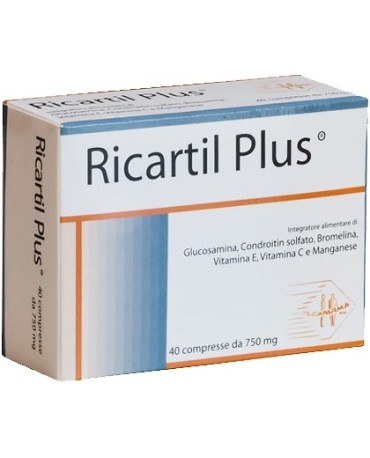 RICARTIL PLUS 40CPR 750MG