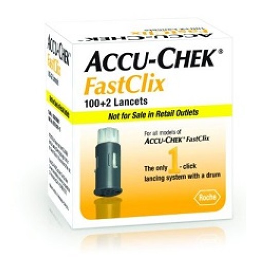 ACCU-CHEK FASTCLIX LANCET 102