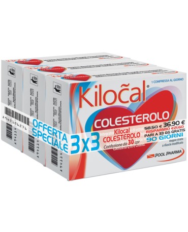 Kilocal Colesterolo 90 compresse (3x30 compresse) pacco triplo 