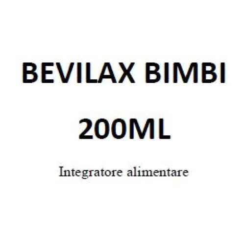 BEVILAX BIMBI 200ML