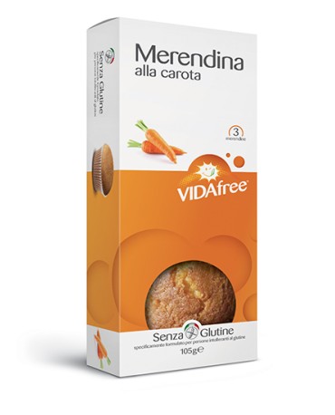 VIDAFREE Merendina Carota3x35g