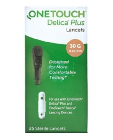 Onetouch Delica Plus Lanc 25pz