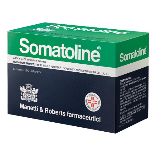  L.MANETTI-H.ROBERTS & C. SpA Somatoline Anticellulite Emulsione Cutanea 0,1%+0,3% 30 Bustine