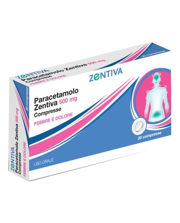 Paracetamolo Zen*20cpr 500mg
