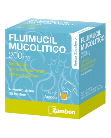 Fluimucil Mucol*30bust200mgs/z