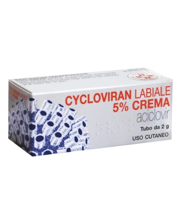 Cycloviran Labiale*crema 2g 5%