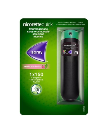 Nicorettequick*spray 1fl 150d
