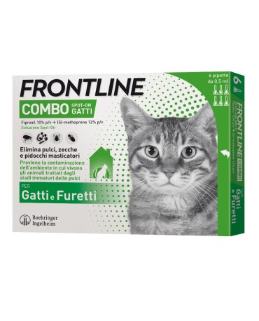 Frontline Combo*6pip Gatti/fur
