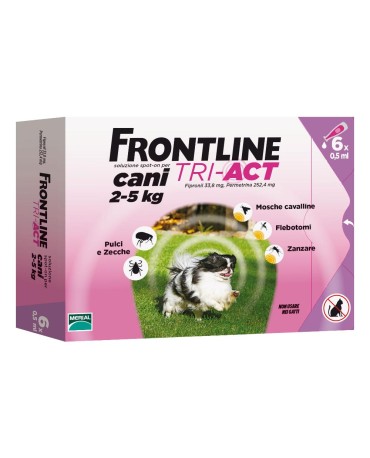 FRONTLINE TRI-ACT*6PIP 2-5KG