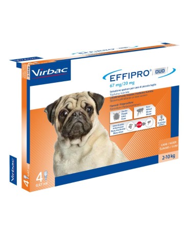 EFFIPRO DUO CANE 67 MG 2-10 KG