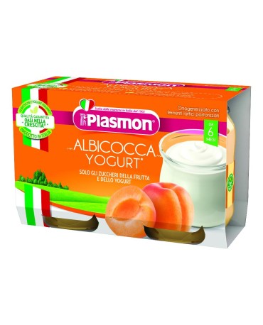 PLASMON Dessert Yog.Alb.2x120g
