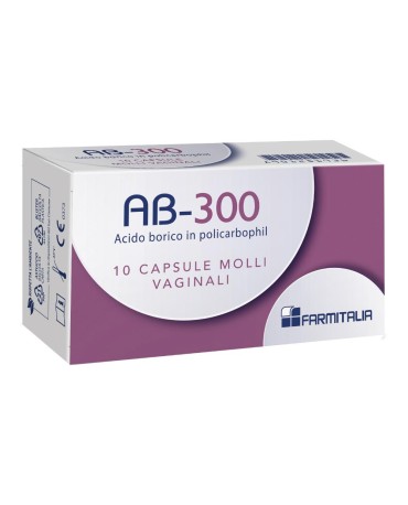 Ab 300 Capsule Vaginali 10pz