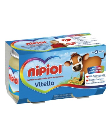 OMO NIPIOL Vitello 2x120g