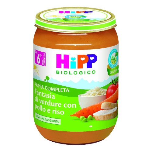 HIPP FANTASIA VERDU POLLO/RISO