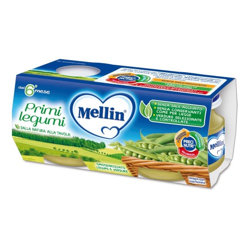 MELLIN OMOG VERDURE 2X80G