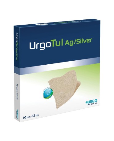 URGOTUL AG/Silver 10x12cm 5pz