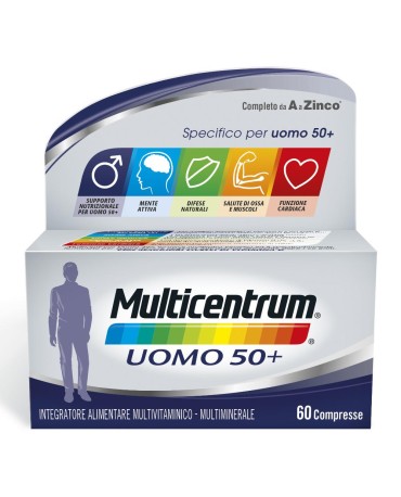 MULTICENTRUM UOMO 50+ 60CPR