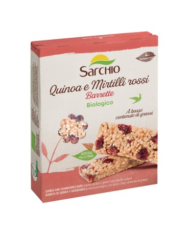 SARCHIO Snack Quinoa/Mirt.80g