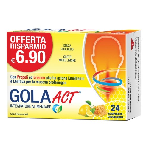 GOLA ACT MIELE LIMONE 24CPR F