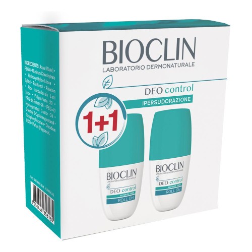 Bioclin Deodorante deo Control Rollon 1+1 (Bipacco)
