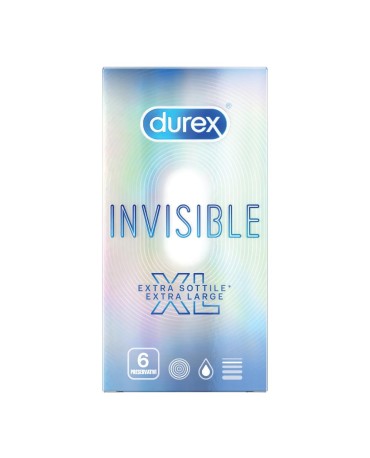 DUREX INVISIBLE XL 6PZ