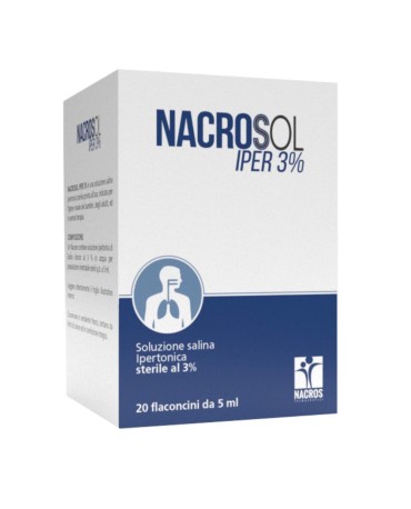 NACROSOL Iper 3% 20f.Fis.5ml