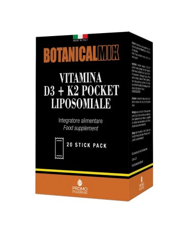 BOTANICALMIX Vit.D3+K2 20Stick